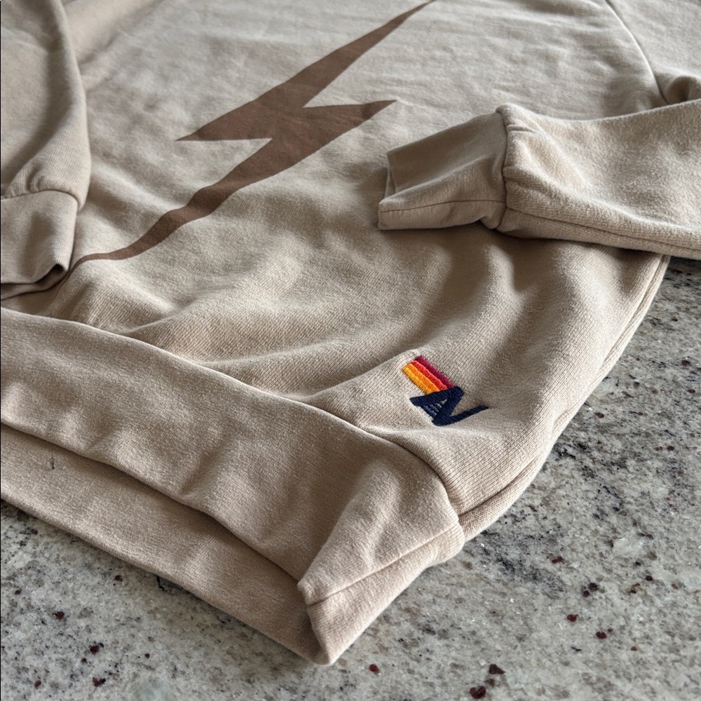NWT Aviator Nation Bolt Crew Sweatshirt - Picture 2 of 2